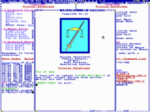 TempleOS screenshot